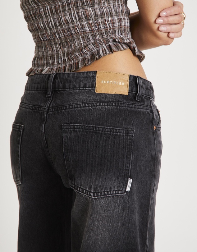 Subtitled - Maylee Low Rise Relaxed Denim Jeans