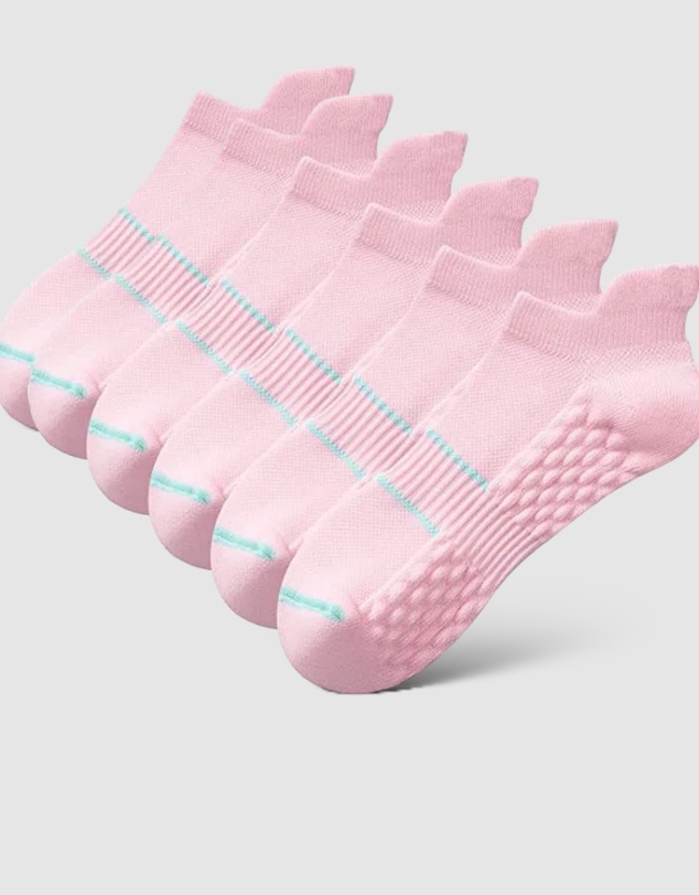 High Heel Jungle - Cushion Support Sport Socks - 3 Pack