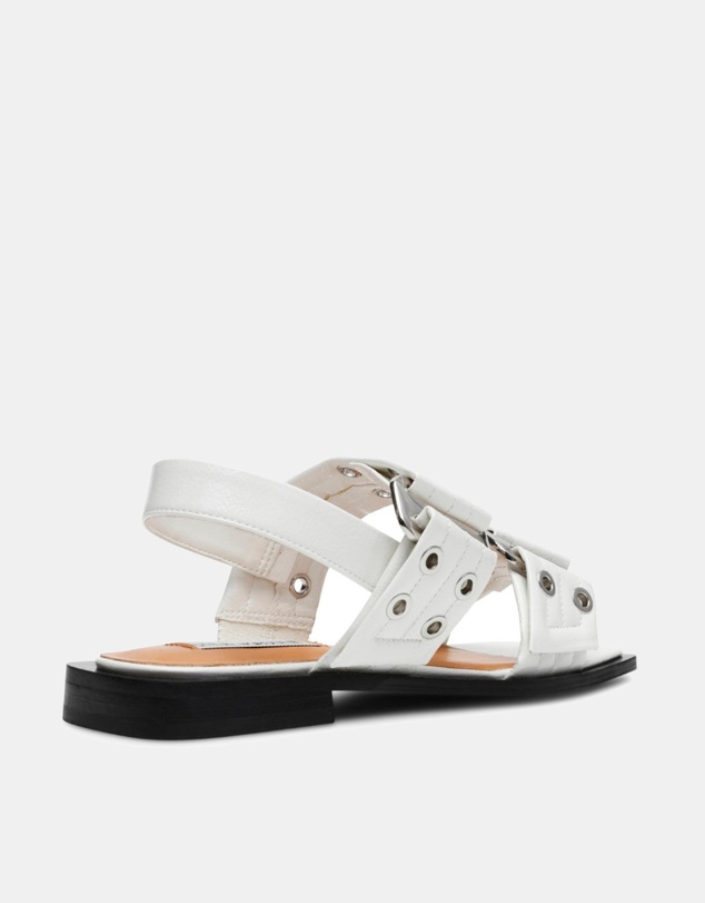 Steve Madden - Saria white patent
