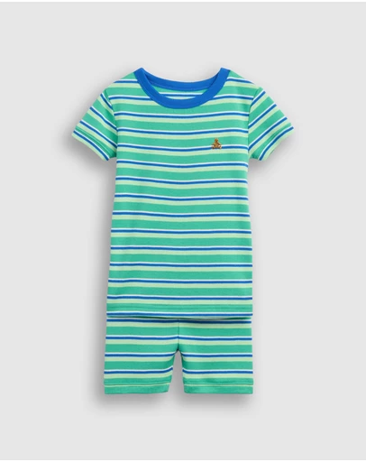 GAP - Green Stripe SJ - Babies-Kids
