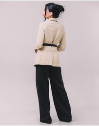 Youmsara - The Freya Wide-Leg Knit Pants