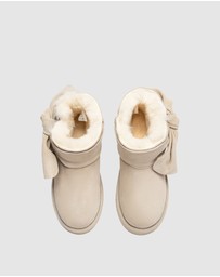 EVERAU - Australian Shepherd Ugg Molle Cow Suede Upper UGG Boots
