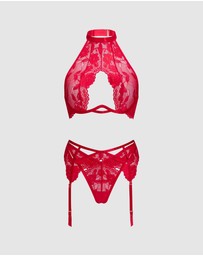 Ann Summers - Sultry Secrets Crotchless Set