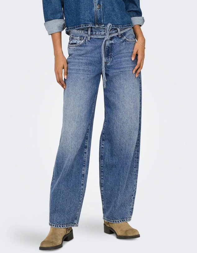 ONLY - Gianna High Waisted Straight Jeans