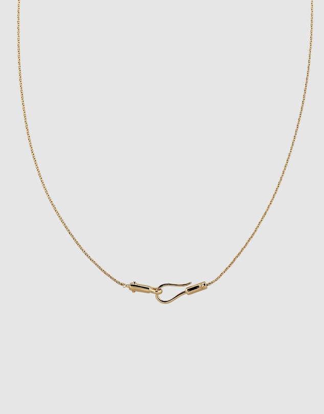 Elli Jewelry - Elegant Rope Chain Necklace in Gold-Plated 925 Sterling Silver