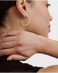 Ted Baker - CLANCI: Medium Crystal Hoop Earrings