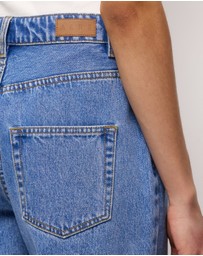 AERE - Longline Denim Shorts