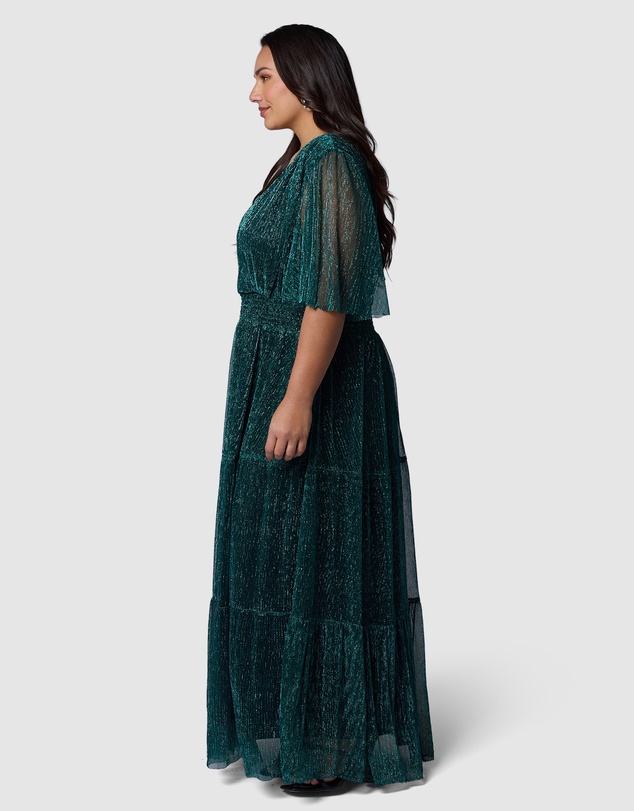 Pink Dusk by Curve Project - Steamy Encounters Maxi Dress