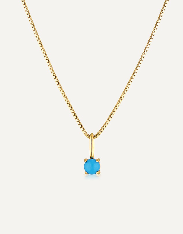 Avant Studio - December Birthstone Necklace