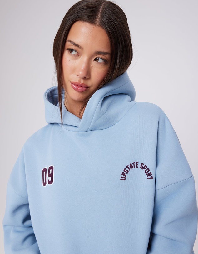 Upstate - Off-Duty Hoodie - Blue Haze