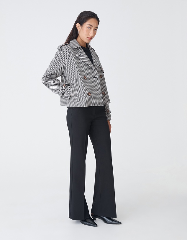 Forcast - Flynn Cropped Trench Coat