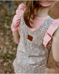 WITH LOVE FOR KIDS - Hazel Denim Pinafore Dress - Babies - Kids