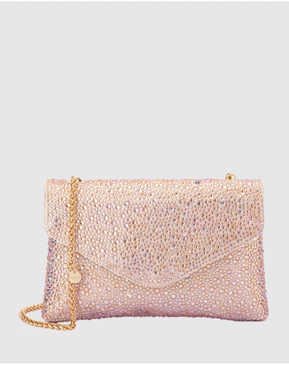 Olga Berg - Hattie Crystal Shoulder Bag