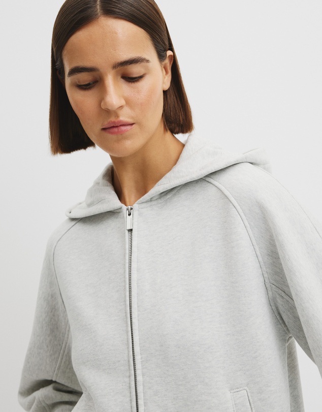 Country Road - Australian Good Earth Cotton Zip Through Hooded Sweat