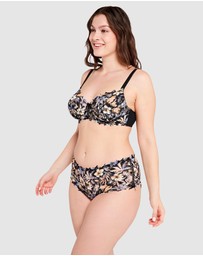 Sans Complexe - Arum Mosaïc Mid-Rise Lace Brief