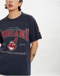 Vintage by The Real Deal - Pre Loved - Vintage MLB Cleveland Indians Tee