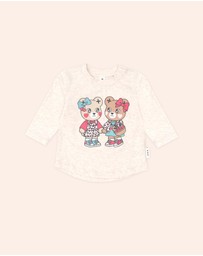 Huxbaby - Two Furiends Top - Babies