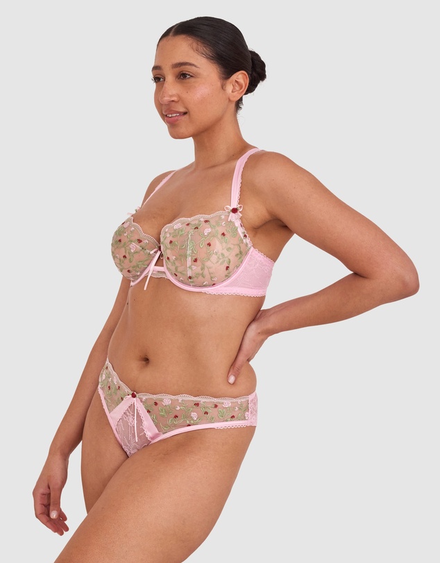 Bras N Things - Enchanted Willow Bra - Pink