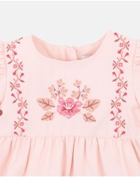 Fox & Finch - Wild Garden Embroidered Dress - Babies