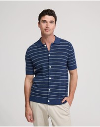 Oxford - Carlos Stripe Knitted Shirt