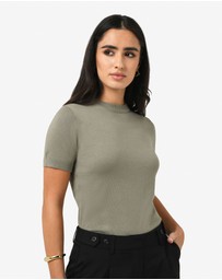 Forcast - Catherine Short Sleeve Knit