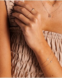 Luna Rae - Solid Gold - Earth Element Diamond Bracelet
