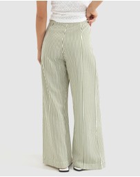 Rhythm - Cove Stripe Wide Leg Pants
