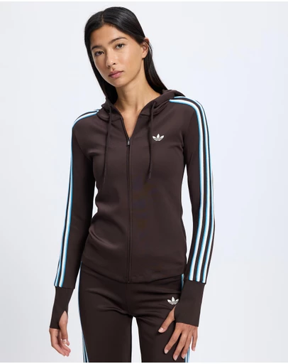 adidas Originals - Hooded Trefoil Zip Jacket