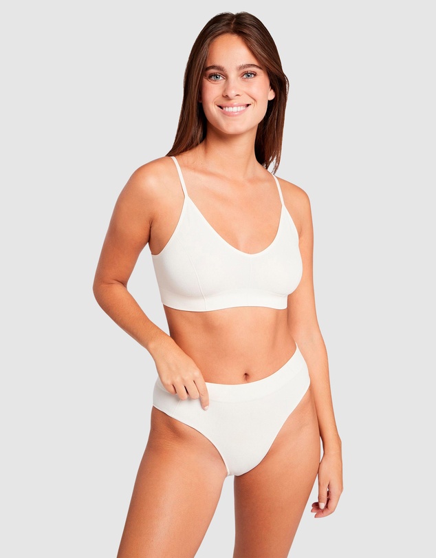 Billet Doux - Évasion Sustainable Unpadded Ribbed Wirefree Bralette