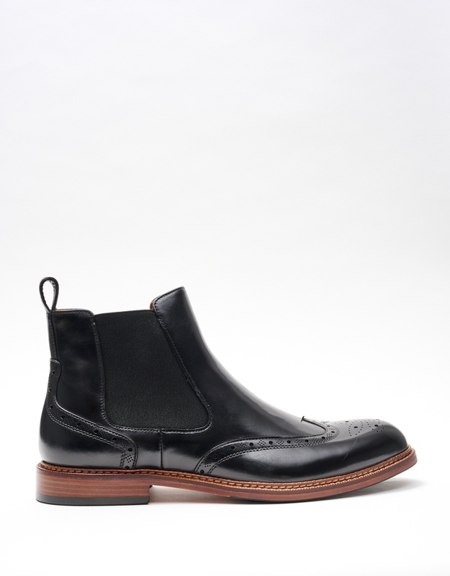 3 Wise Men - 3 Wise Men Mellencamp Leather Chelsea Boot