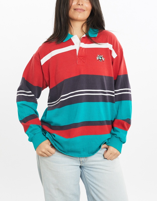 Vintage by The Real Deal - Pre Loved - Vintage Izod Rugby Shirt
