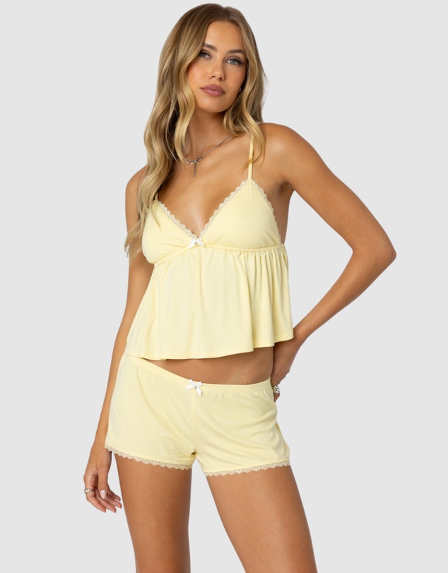 EDIKTED - Buffy Babydoll Tank Top
