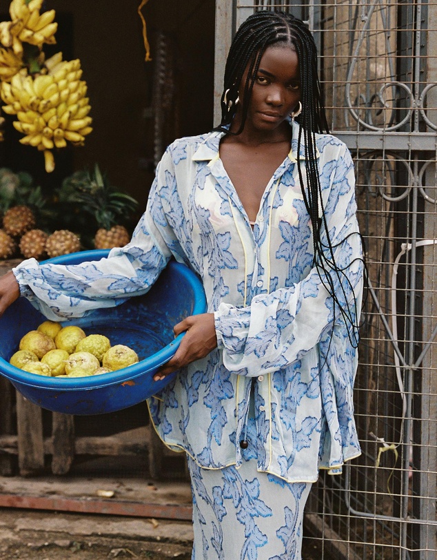 KINGA CSILLA - Verde Chalm Shirt