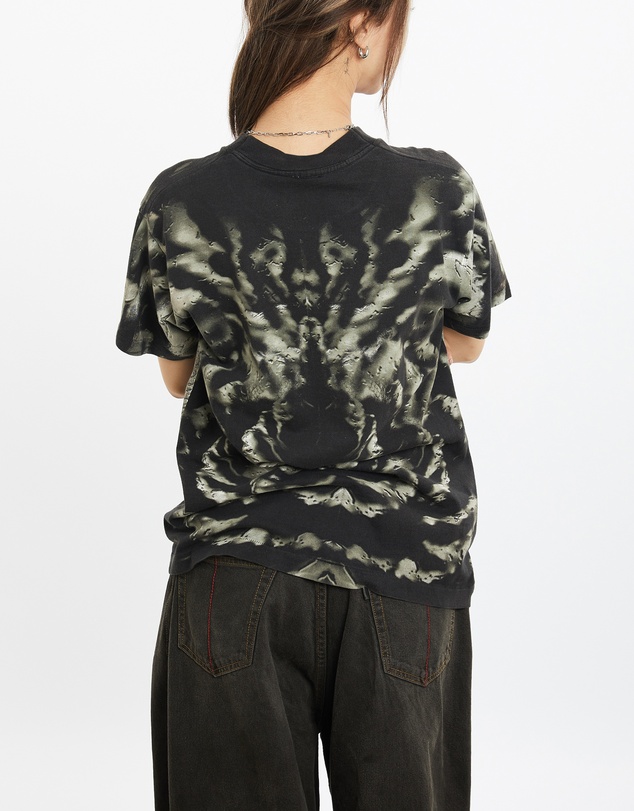 Vintage by The Real Deal - Pre Loved - Vintage All Over Print Elephant Wildlife Tee