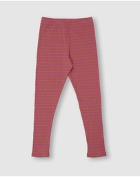 Olive & The Captain - Rose Stripe Leggings