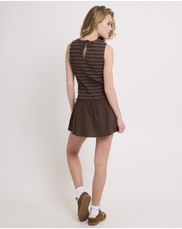 Subtitled - Delmore Shirred Dress