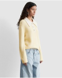 & Other Stories - Alpaca-Blend Collared Jumper