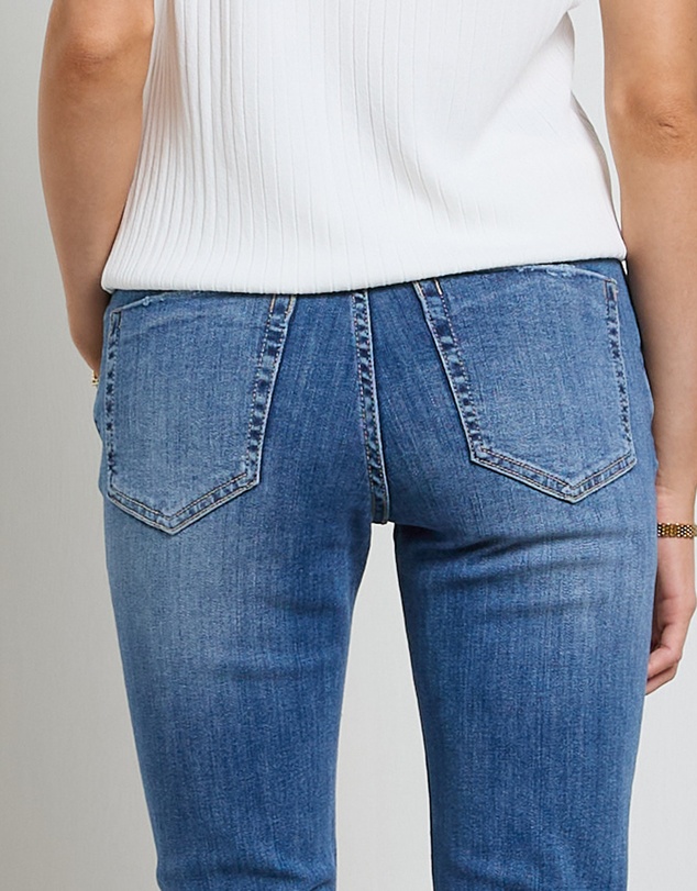 DRICOPER DENIM - Mika Blur Blue Straight Leg Jeans
