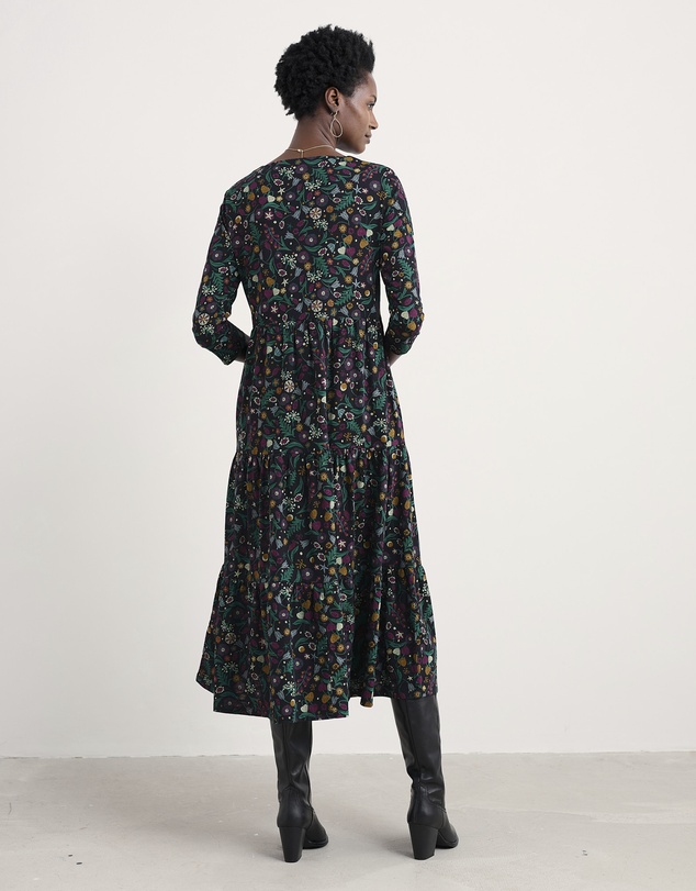 Seasalt - Seasalt Cornwall Black Line Strokes Dress
