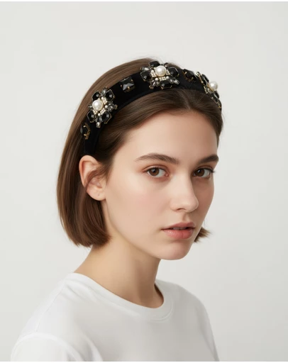 Mossée - Ailany Mixed Stone Headband