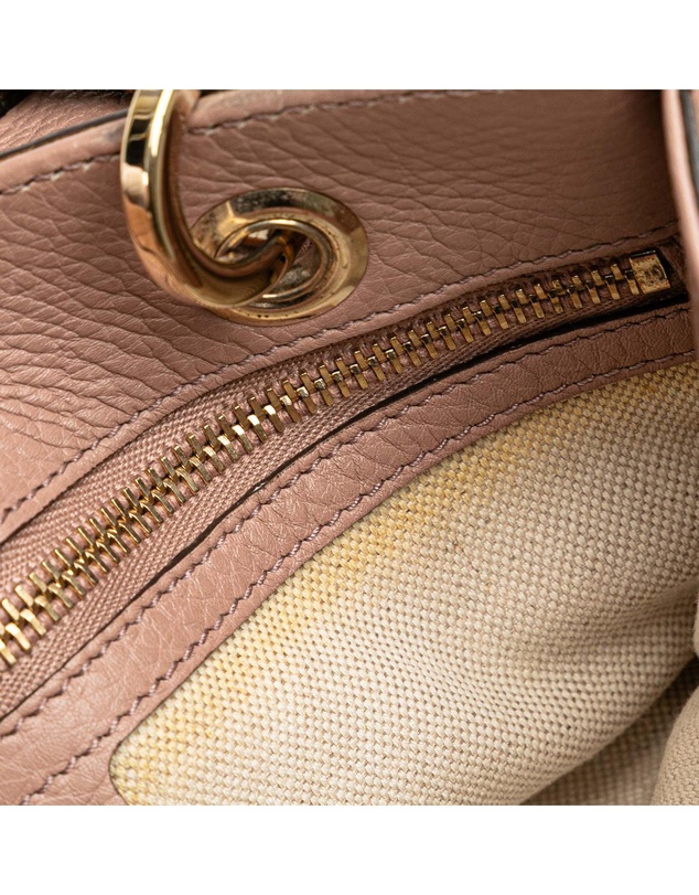 Pre-Loved by Azura Reborn - Pre-Loved Small Calfskin Bamboo Shopper Satchel