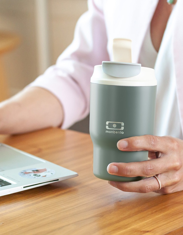 Monbento - Monbento Travel Mug S - Green Natural