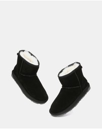 EVERAU - EverAU Ugg Mini Classic Suede Cow Suede Upper UGG Boots