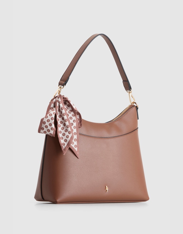 Laura Jones - Scarf Large Shoulder Bag