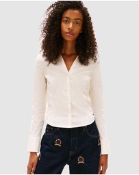 Tommy Jeans - Baby Fit Long Sleeve Shirt