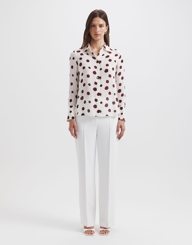 SABA - Dolcetto Silk Long Sleeve Shirt