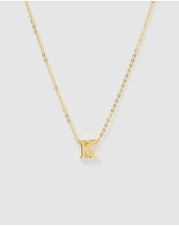 Izoa Kids - Kids Alphabet Letter K Necklace