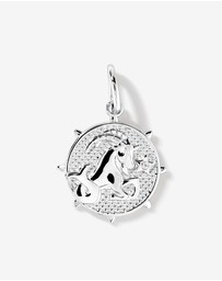 Michael Hill - Diamond Accent Capricorn Zodiac Pendant in Sterling Silver