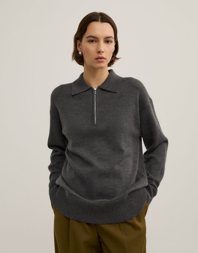 Witchery - Zip Polo Knit