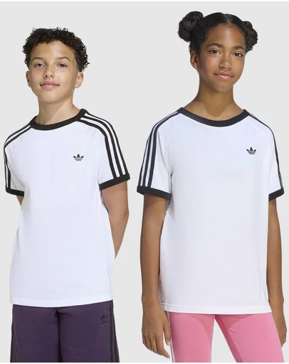adidas Originals - Three Stripes Tee - Kids-Teens